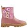 Wheat suède enkelboots met profielzool - roze