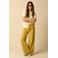 Sissy-Boy regular waist wide leg fit broek - oker
