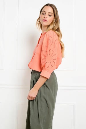 blousetop oranje