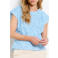 LOLALIZA top met textuur blauw