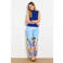 LOLALIZA top blauw