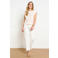 LOLALIZA top met textuur ecru
