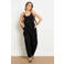 LOLALIZA barrel high waist broek zwart