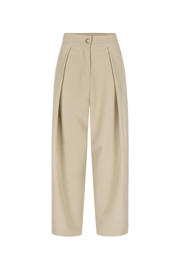 thumbnail: LOLALIZA barrel high waist broek zand