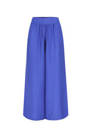 thumbnail: LOLALIZA wide leg regular waist broek blauw