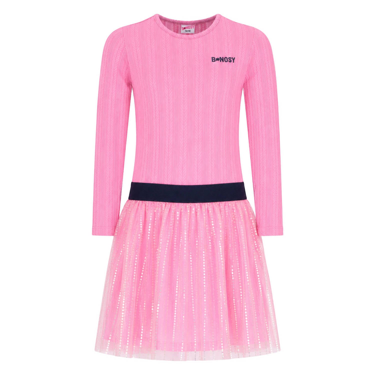 B.Nosy midi jurk roze