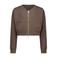 Airforce sweatvest - donkerbruin