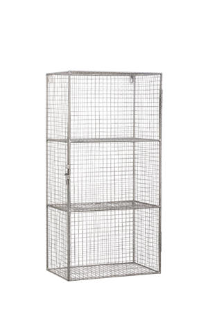 wandkastje draadwerk metaal (76x38x24 cm)