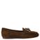 Kurt Geiger Pimlico suède mocassins met strass-steentjes - bruin