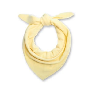 triangle scarf lichtgeel