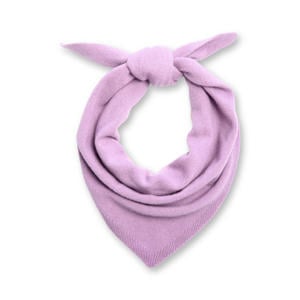 triangle scarf lila