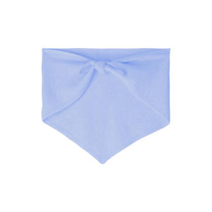 triangle scarf lichtblauw