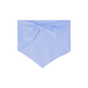 triangle scarf lichtblauw
