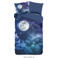 Pure polyester dekbedovertrek 1-persoons (140x220 cm)