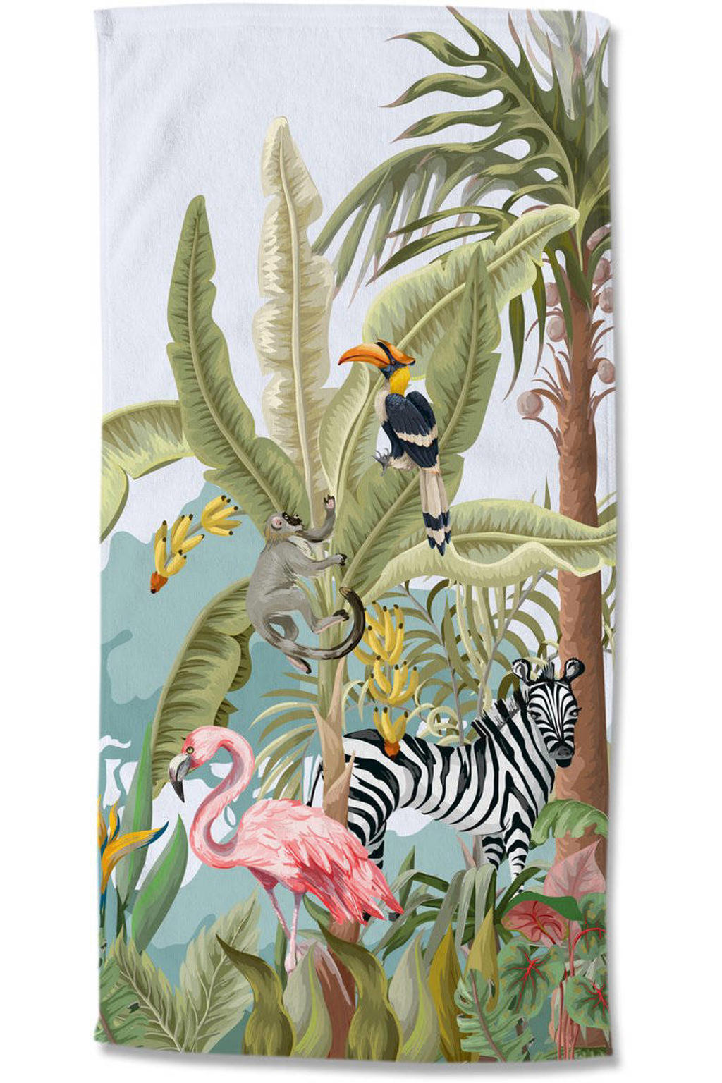 Good Morning kinderstrandlaken (75x150 cm) Multi