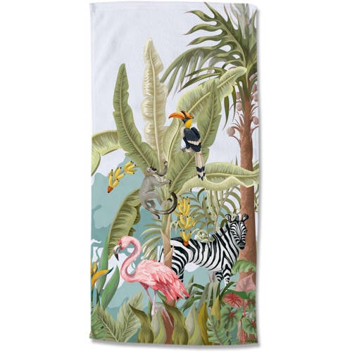 Wehkamp Good Morning kinderstrandlaken (75x150 cm) Multi aanbieding