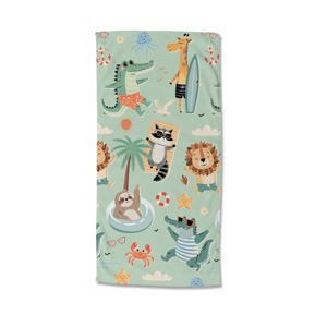 kinderstrandlaken (75x150 cm) Green