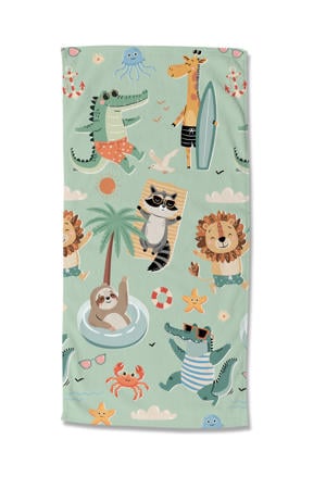 kinderstrandlaken (75x150 cm) Green