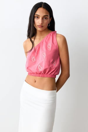 cropped top roze