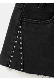 thumbnail: MANGO TEEN short black denim