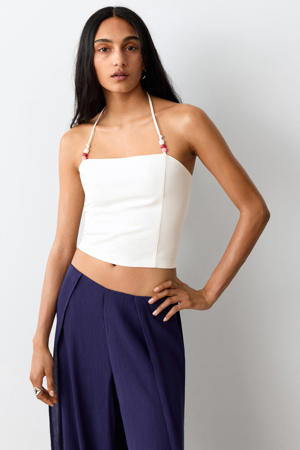 cropped top wit