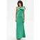 Rinascimento one shoulder maxi jurk - groen