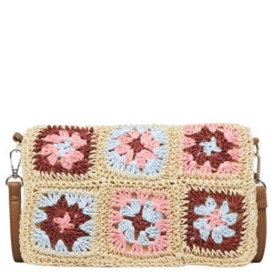 crossbody tas beige