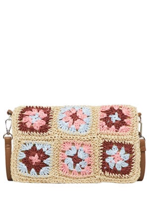 crossbody tas beige