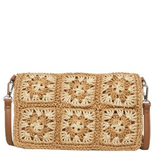 crossbody tas lichtbruin