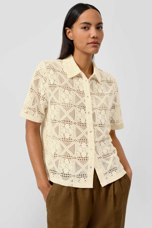 blouse gehaakt ecru