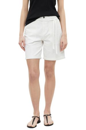 denim wide leg regular waist short wit