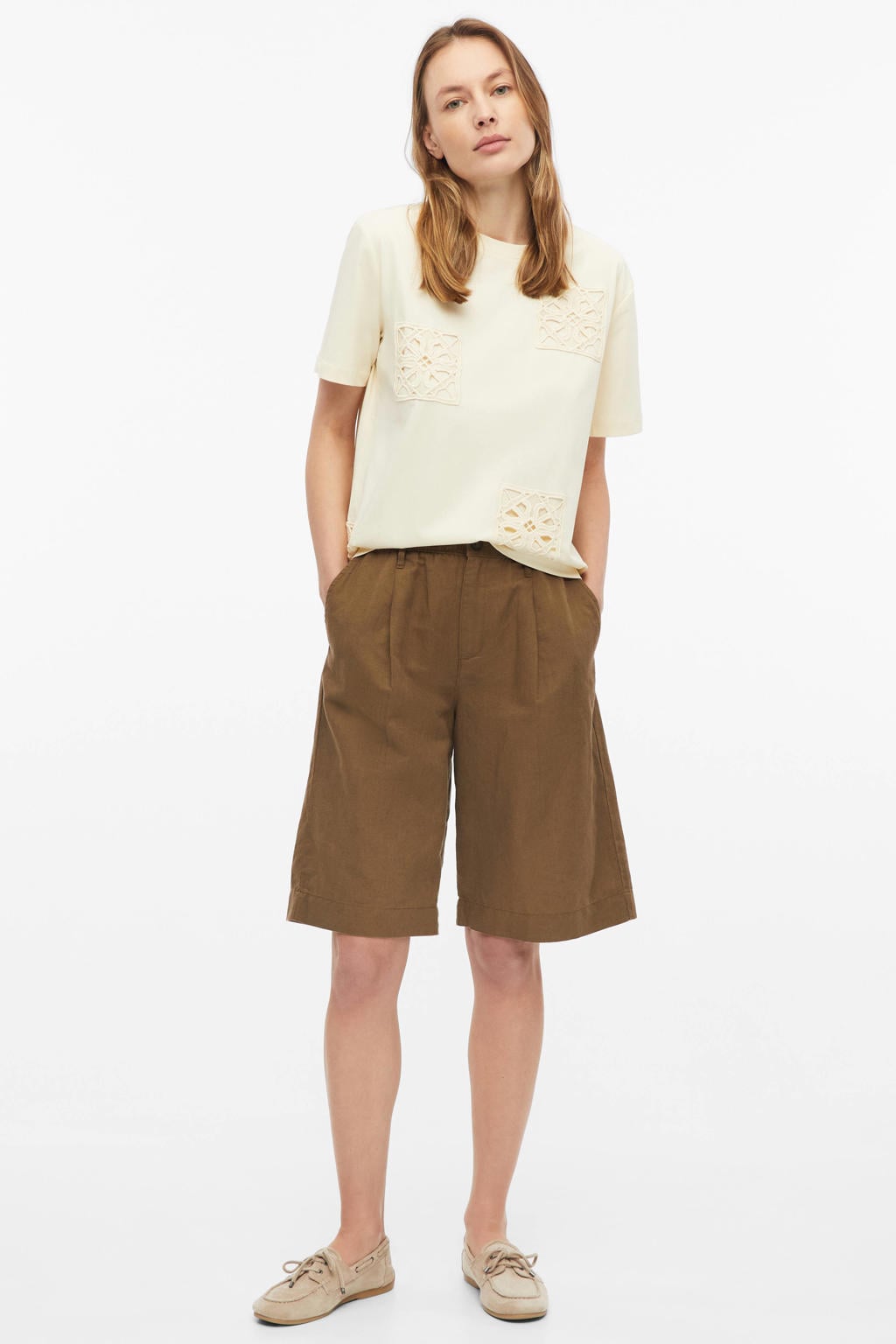 s.Oliver T-shirt lichtgeel