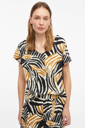 top beige/zwart