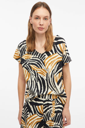 top beige/zwart
