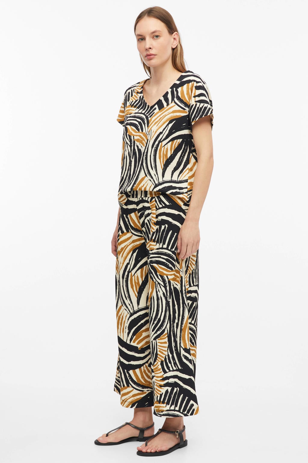 s.Oliver top beige/zwart