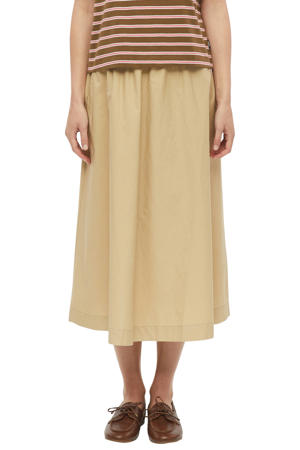 A-lijn rok beige