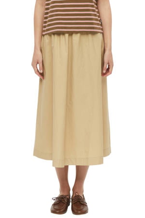 A-lijn rok beige