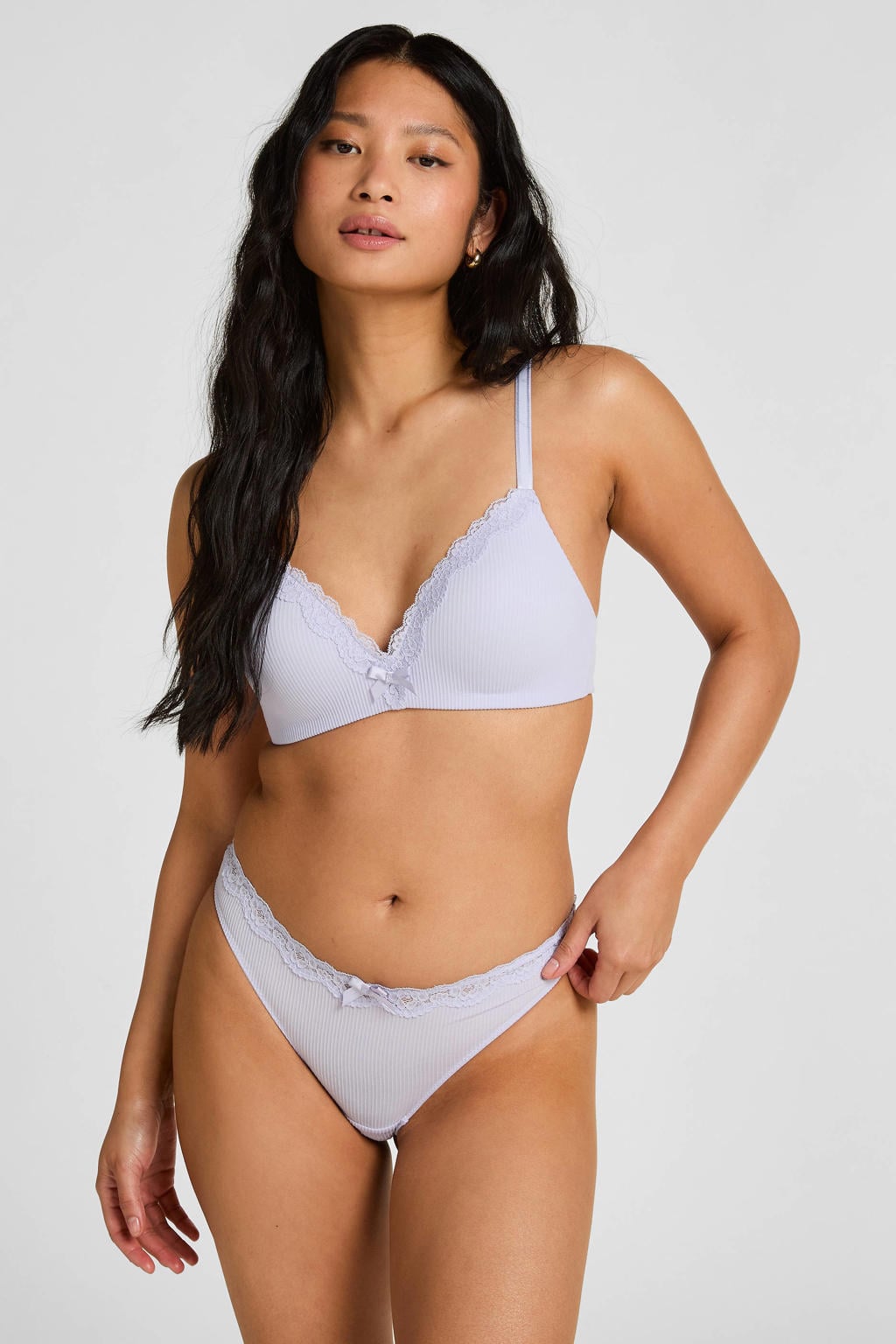 Hunkemöller voorgevormde bh zonder beugel Lola lila