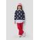 Orange Stars casual broek - rood/felroze