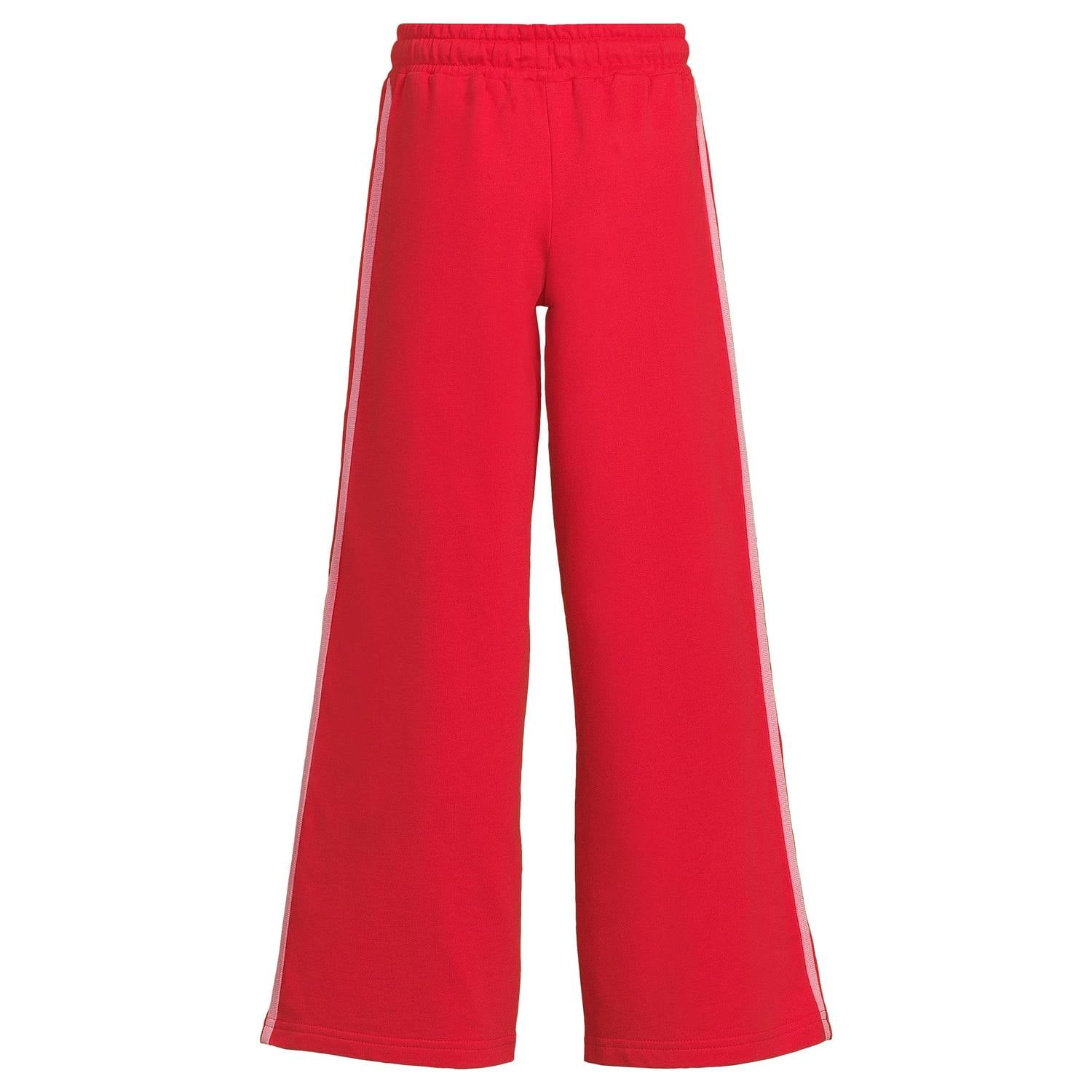 Orange Stars casual broek rood felroze