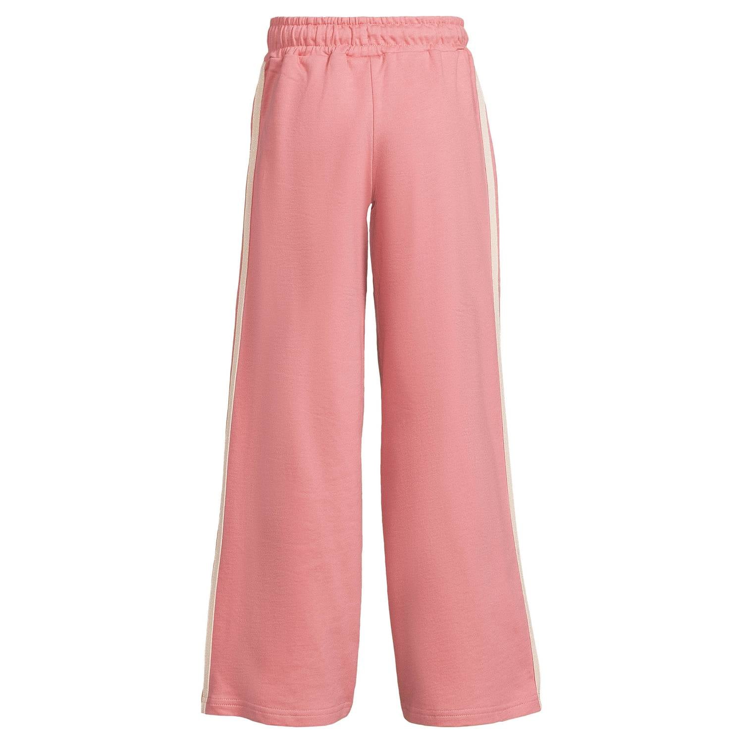 Orange Stars casual broek lichtroze ecru