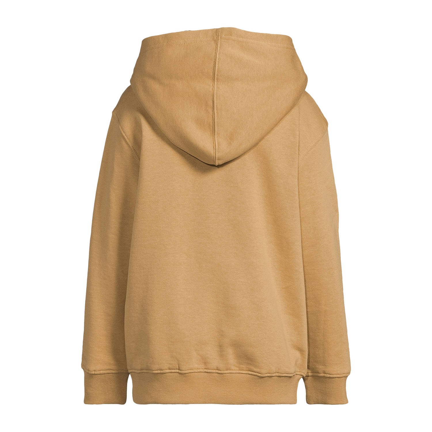 Orange Stars hoodie met tekst