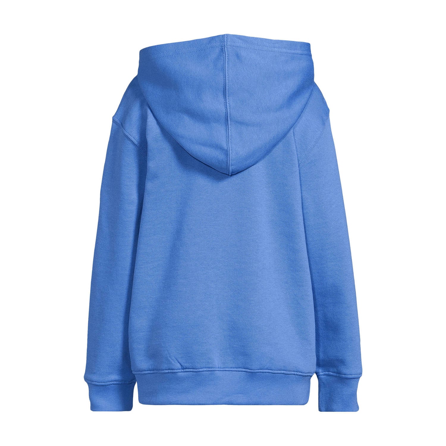 Orange Stars hoodie met tekstprint blauw