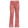 Orange Stars flared broek met print