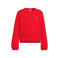 Orange Stars sweater met backprint - rood