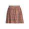 Orange Stars korte rok met print - bruin
