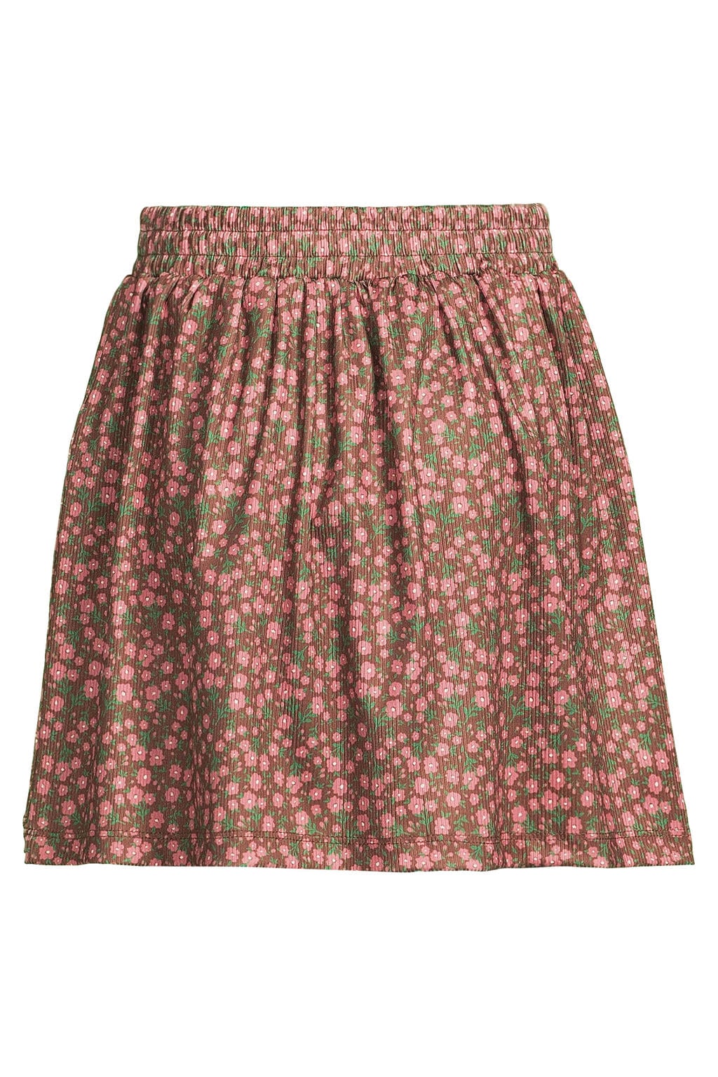 Orange Stars korte rok met print - bruin