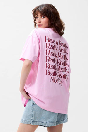 T-shirt lichtroze