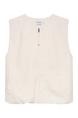gilet ecru