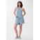 Catwalk Junkie loose denim short - lichtblauw